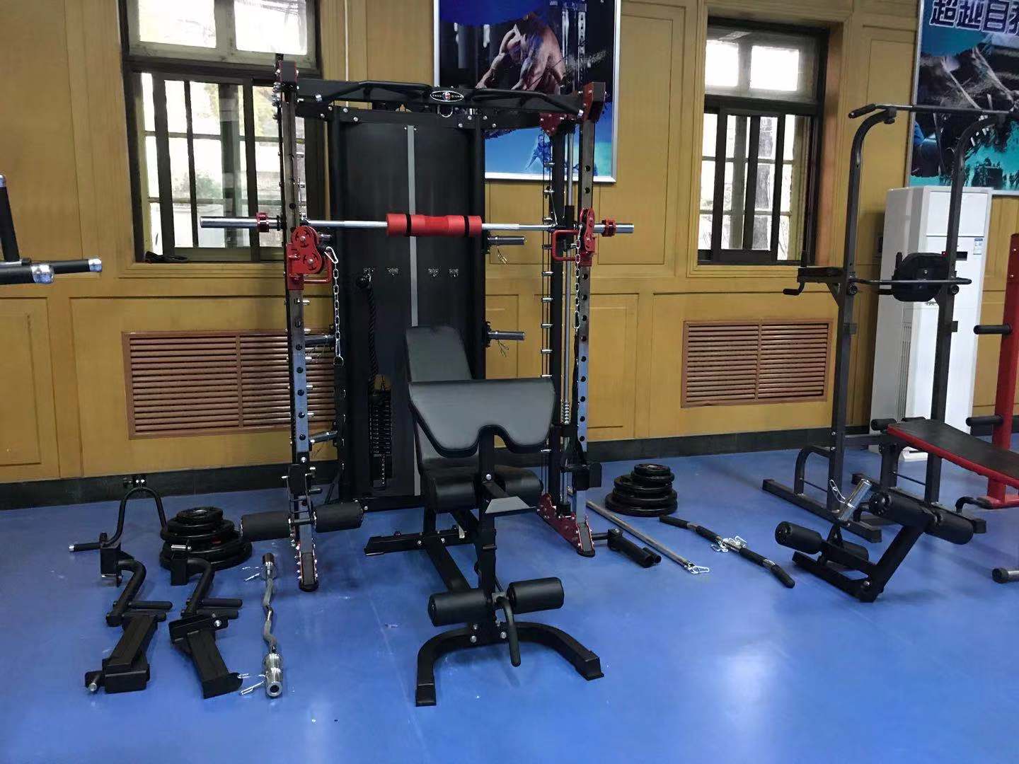 史密斯机综合训练器 史密斯机综合训练器